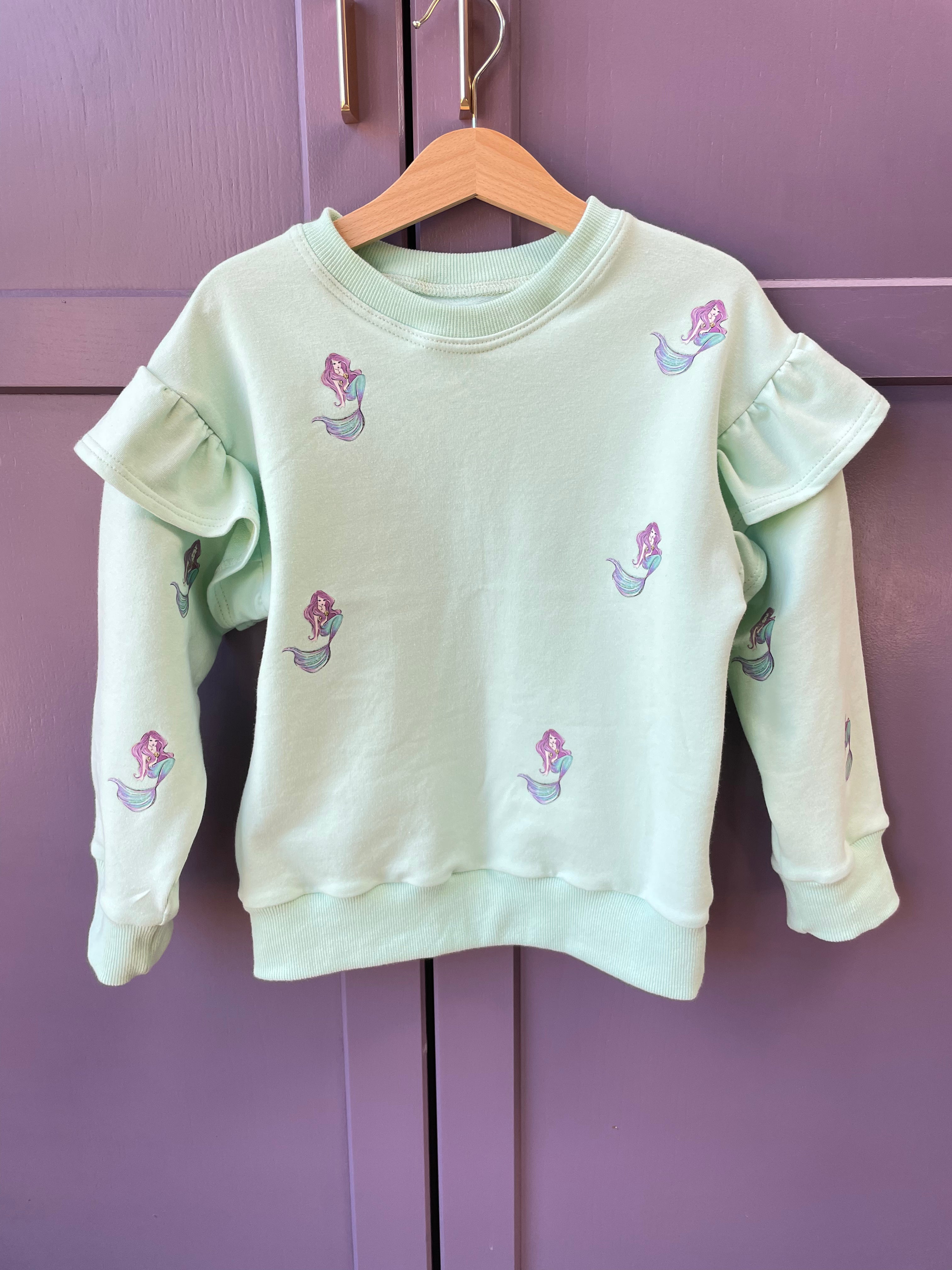 Zeemeermin Pink – All-over transfervel