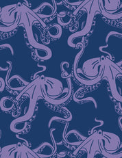 Inky Octopus | Jersey | 170 cm wide