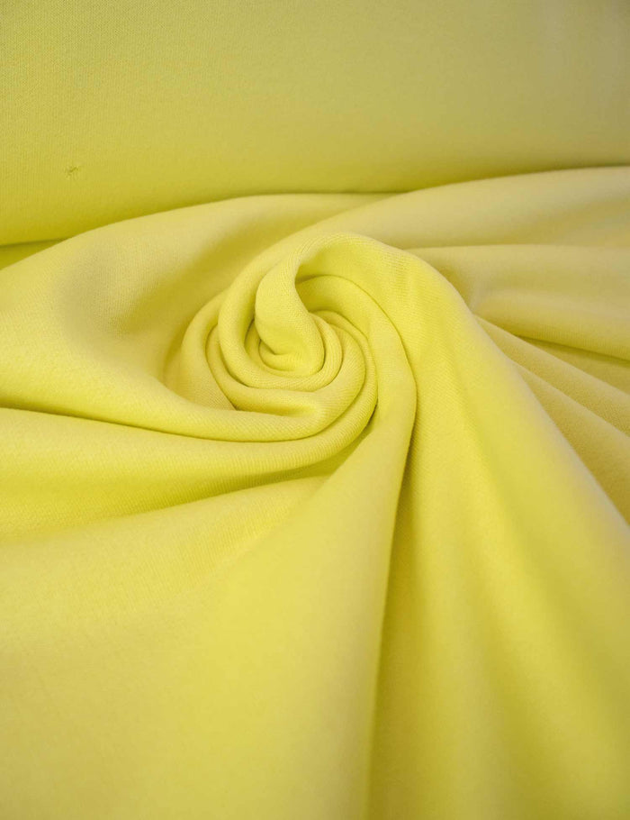 Lemon Haze | 100% cotton French Terry | 180 cm wide