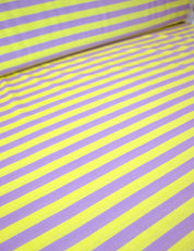 Lemon Stripe | 100% cotton jersey | 170 cm wide