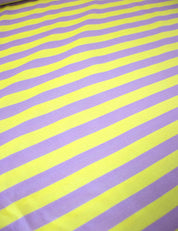 Lemon Stripe | 100% cotton jersey | 170 cm wide