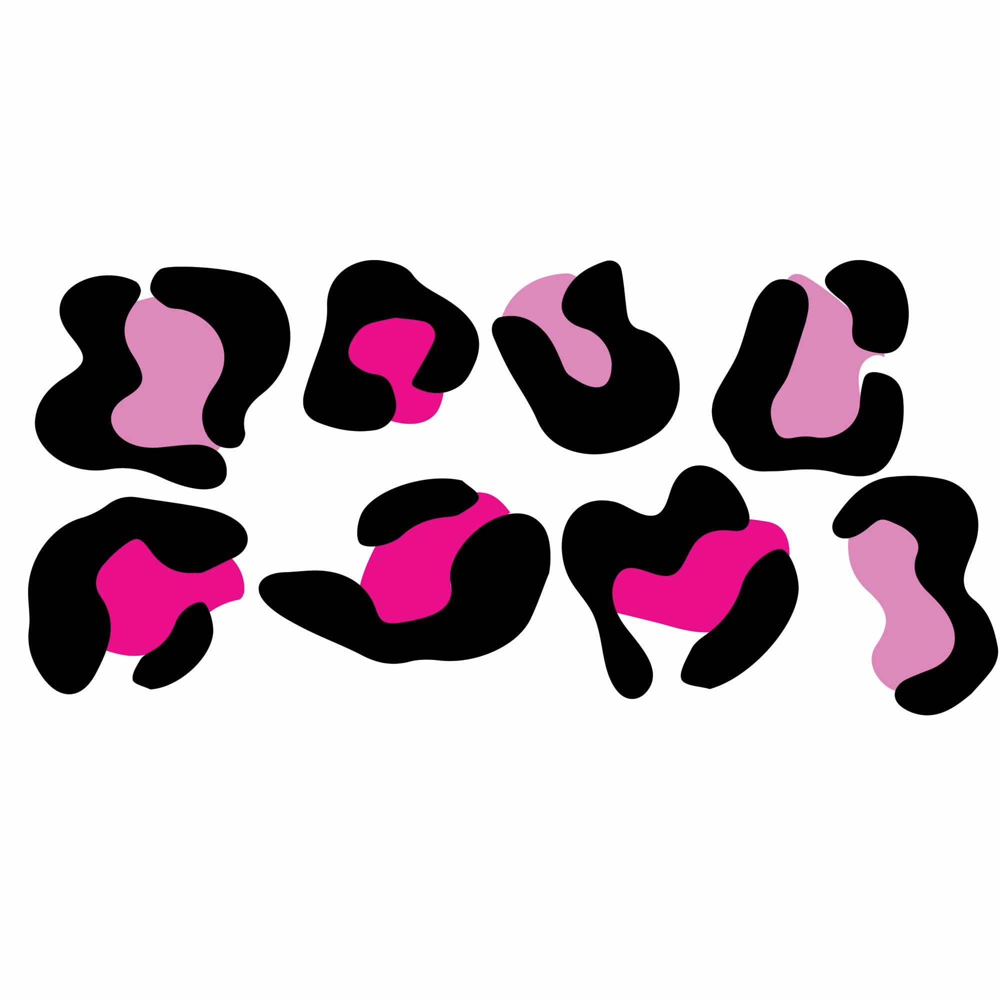 Pink Leopard – All-over transfervel