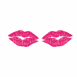 Kisses Pink – All-over transfervel