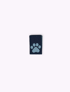 Little Blue Paw | Woven sew-in label