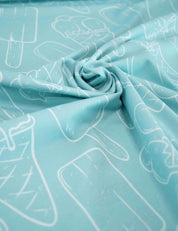 Melty Days Blue | Jersey | 170 cm wide
