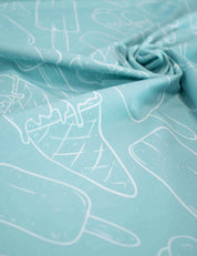 Melty Days Blue | Jersey | 170 cm wide