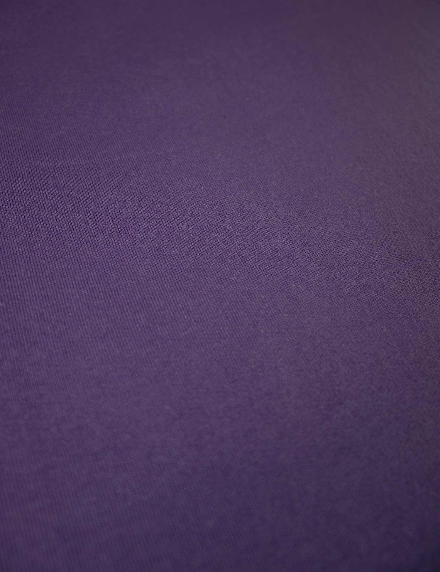 Midnight Plum | 100% cotton French Terry | 180 cm wide