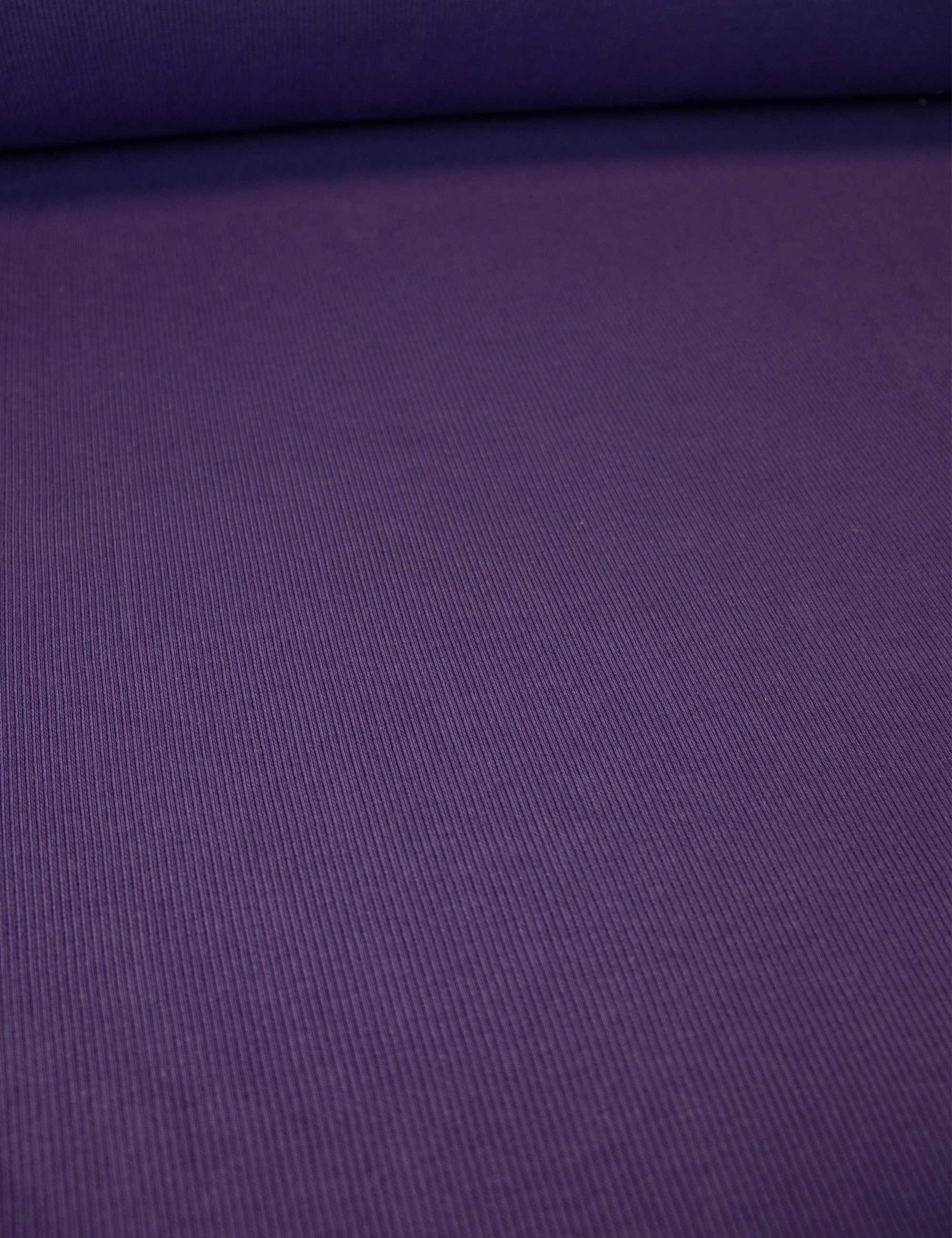 Midnight Plum – 2x1 Rib Boordstof – 125 cm breed