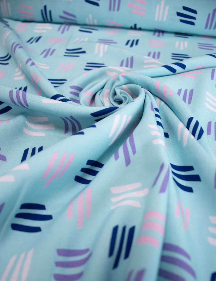 Minty Brush | 140 cm wide | Viscose