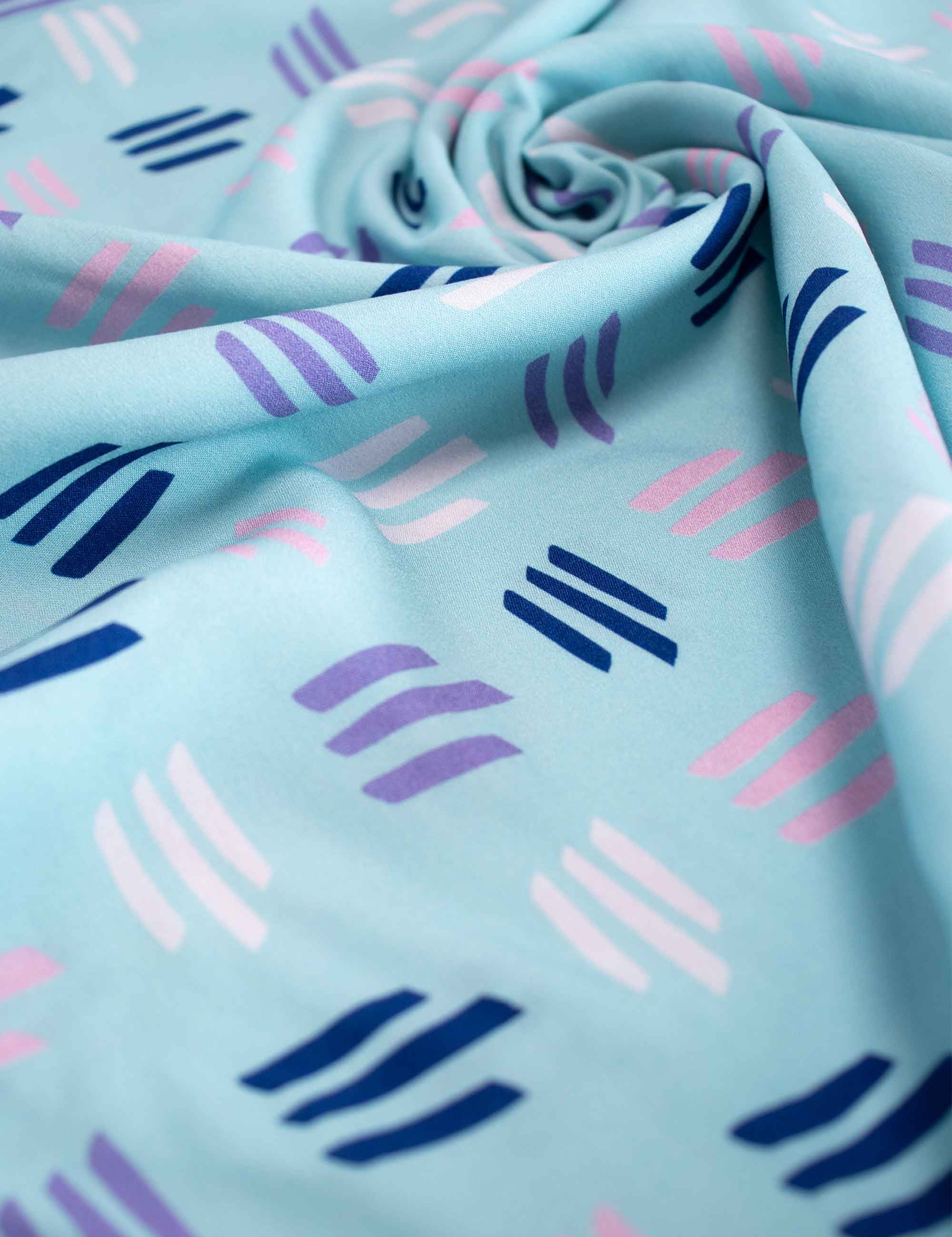 Minty Brush | 140 cm wide | Viscose