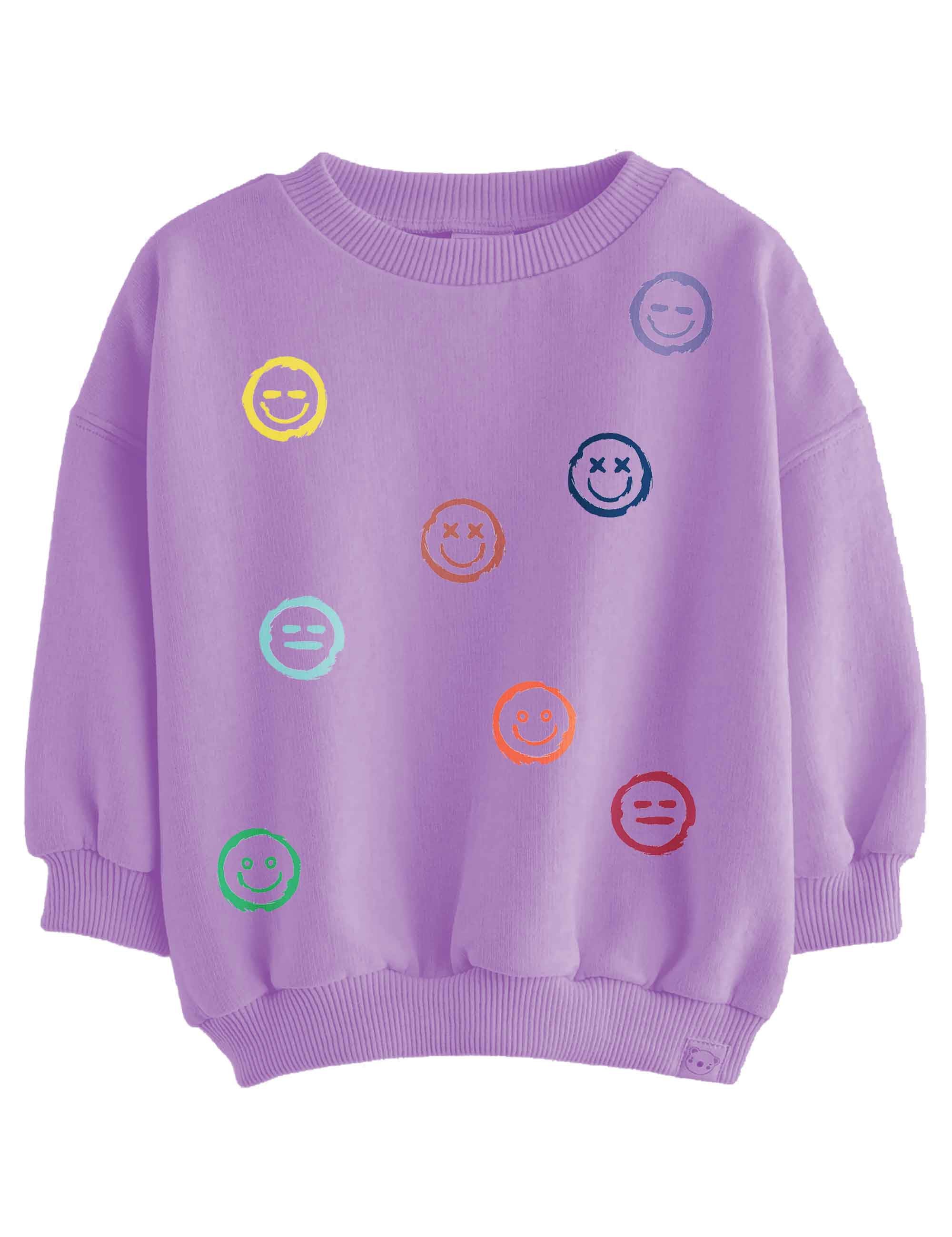 Mood Smillies – All-over transfervel – op een trui