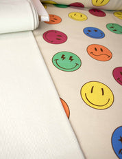 Stofcoupon 100 cm Mood Makers French Terry