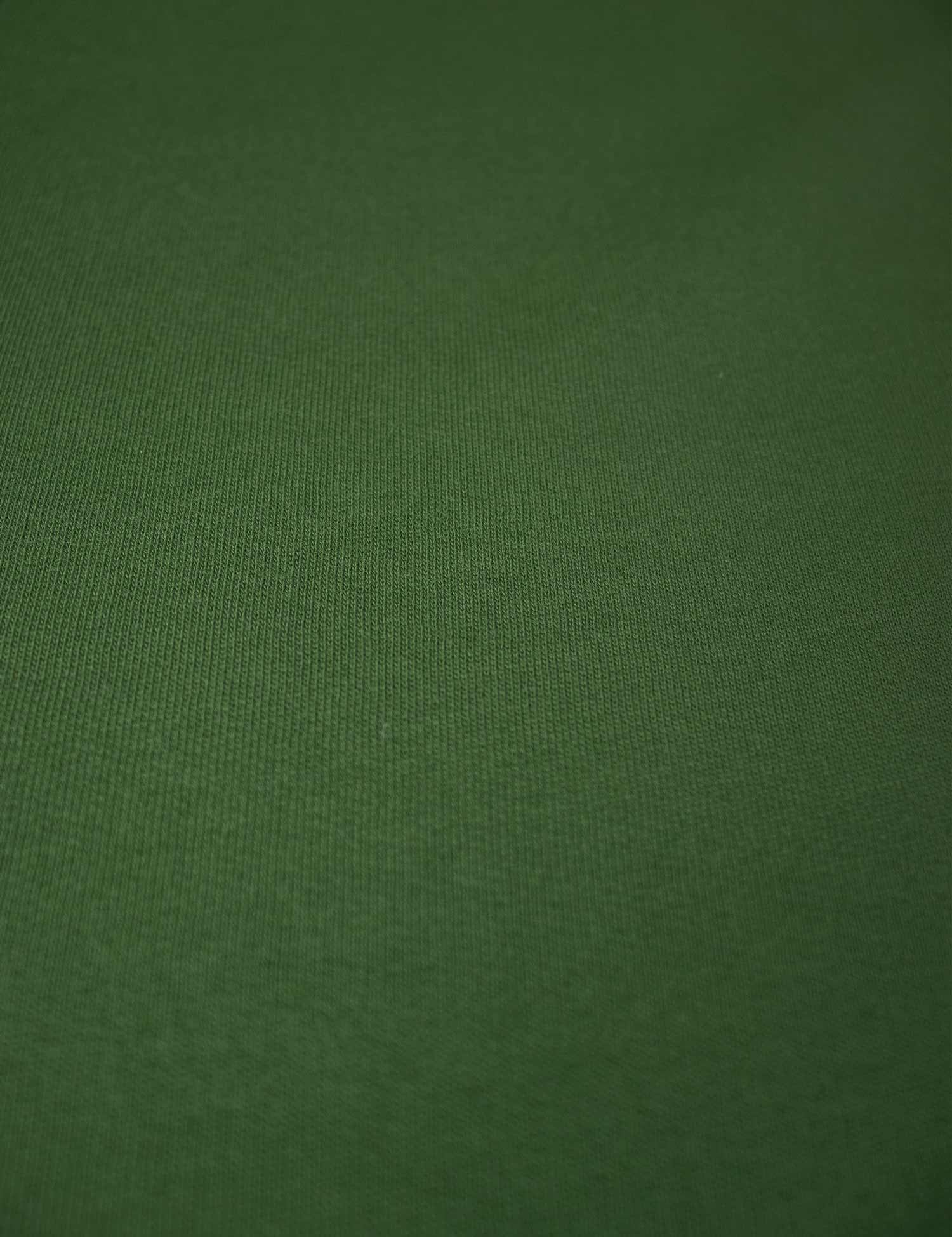 Moss Green | 100% cotton French Terry | 180 cm wide