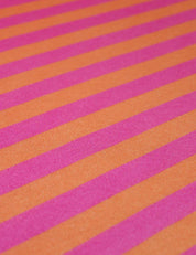 Orange Stripe | 100% cotton jersey | 170 cm wide