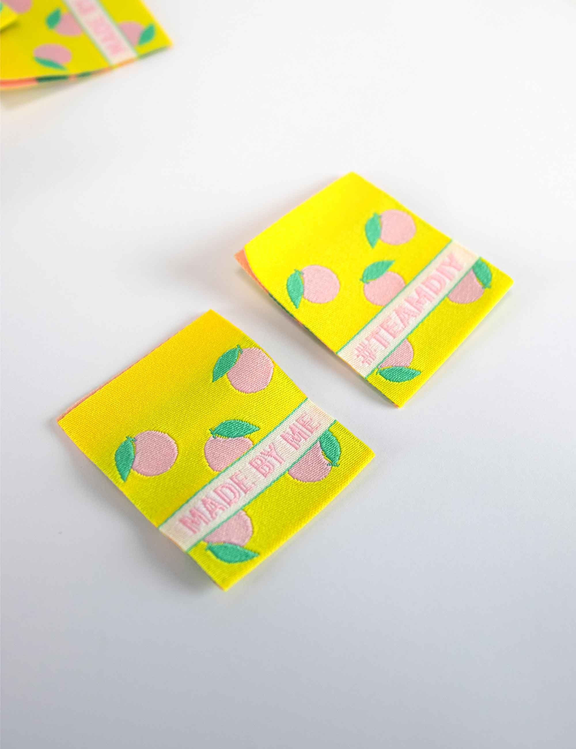 Peachy DIY Label – Geweven naailabel