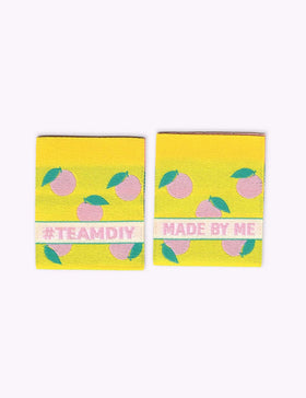 Peachy DIY | Woven sew-in label