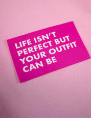 Perfect Outfit – Geweven naailabel
