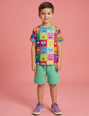 Pixel Emotions | Jersey | 170 cm wide