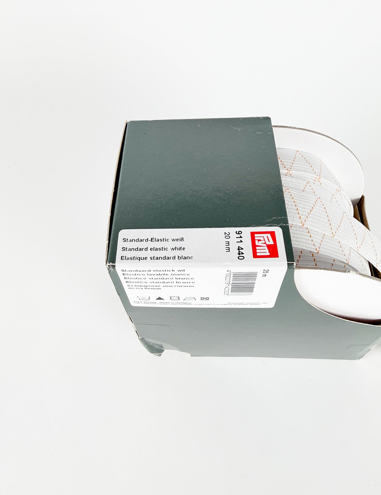 Élastique standard Prym blanc 20 mm
