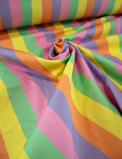 Retro Parade | Stretch cotton twill