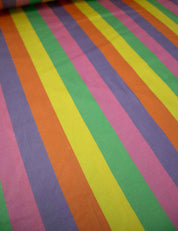 Retro Parade | Stretch cotton twill