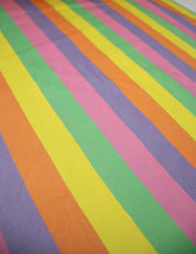 Retro Parade | Stretch cotton twill
