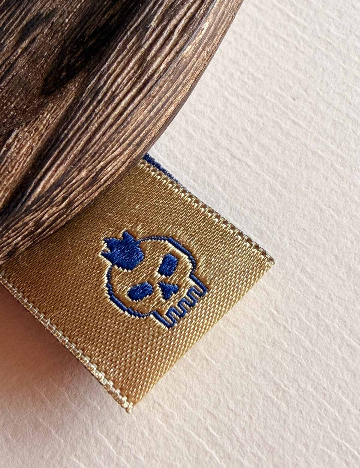 Rock Blue | Woven sew-in label