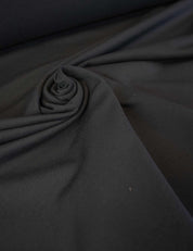 Static Black | French Terry | 180 cm wide