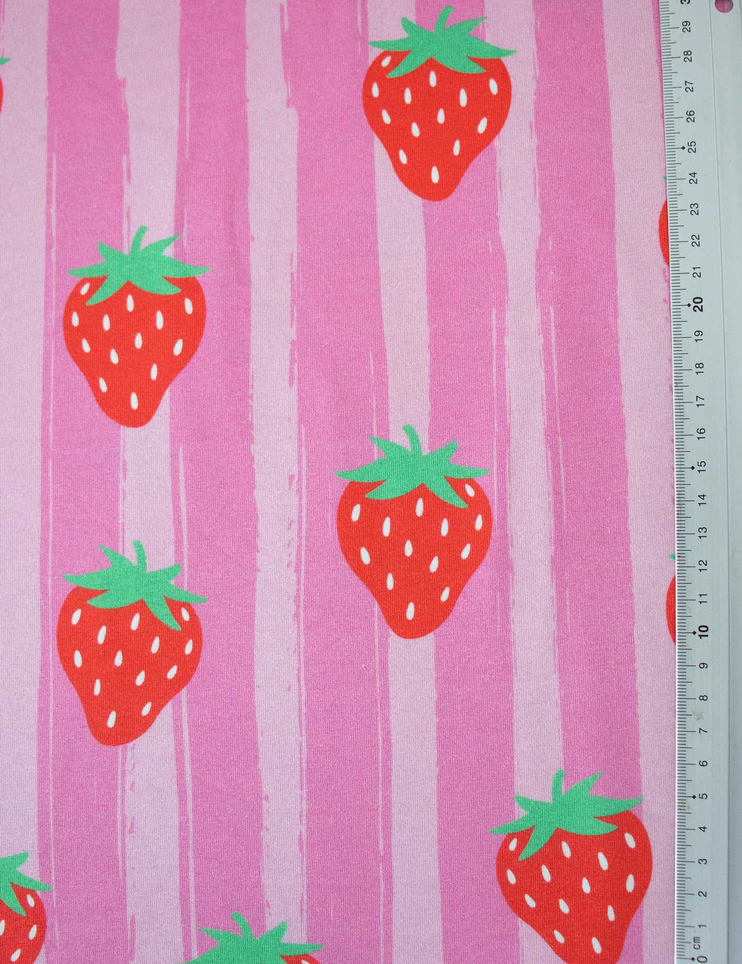 Strawbetini Bubble Pink | Jersey | 170 cm wide