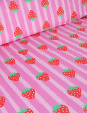 Strawbetini Bubble Pink | Jersey | 170 cm wide