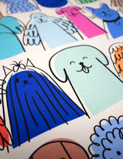Woof Gang Enduring Ice | French Terry | 170 cm wide