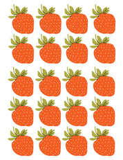 Strawberry – All-over transfervel