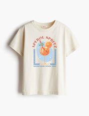 Aperol Spritz – Cocktail Club – Strijktransfer – op een T-shirt