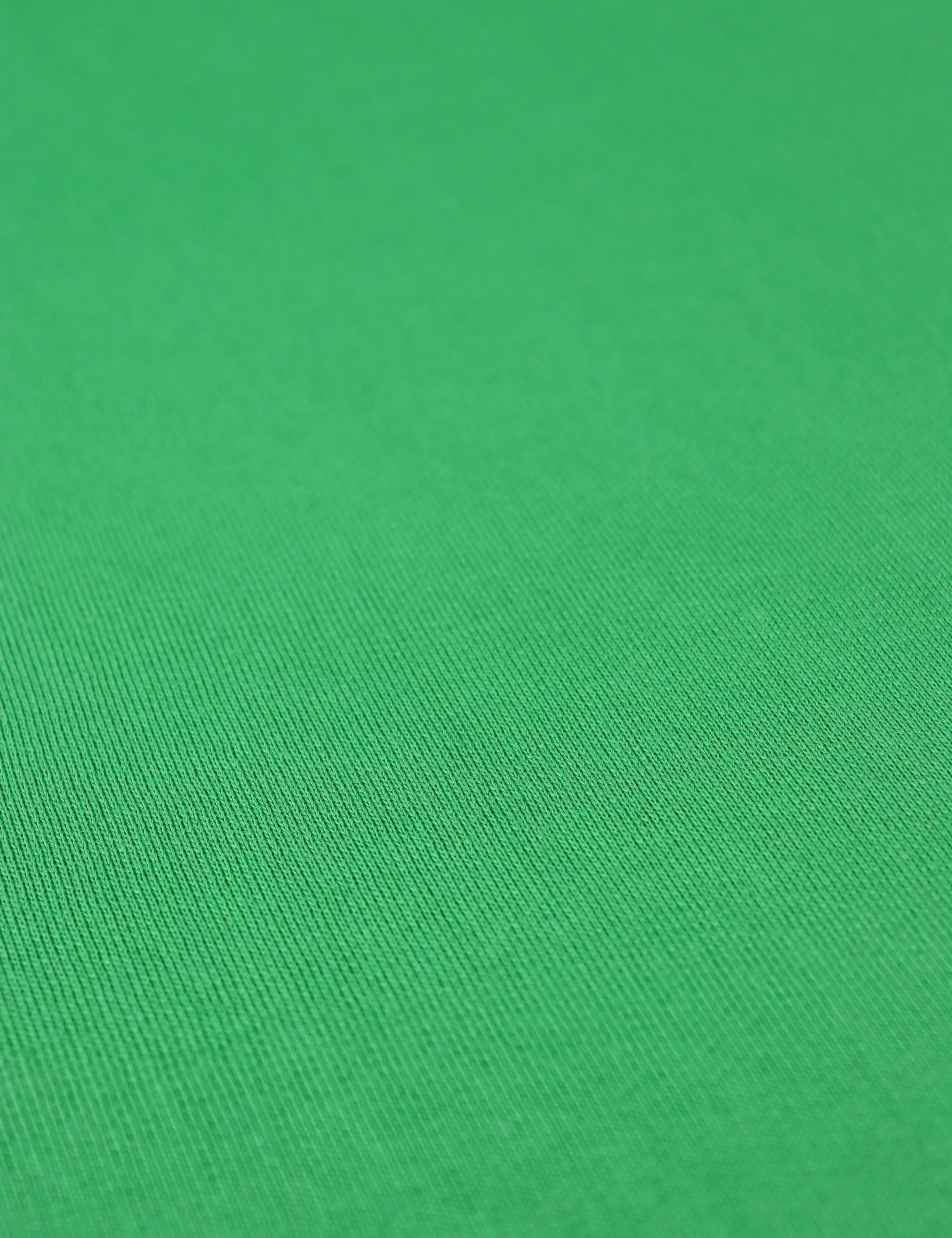 Apple Pop Green – 100% katoen French Terry stof – 180 cm breed