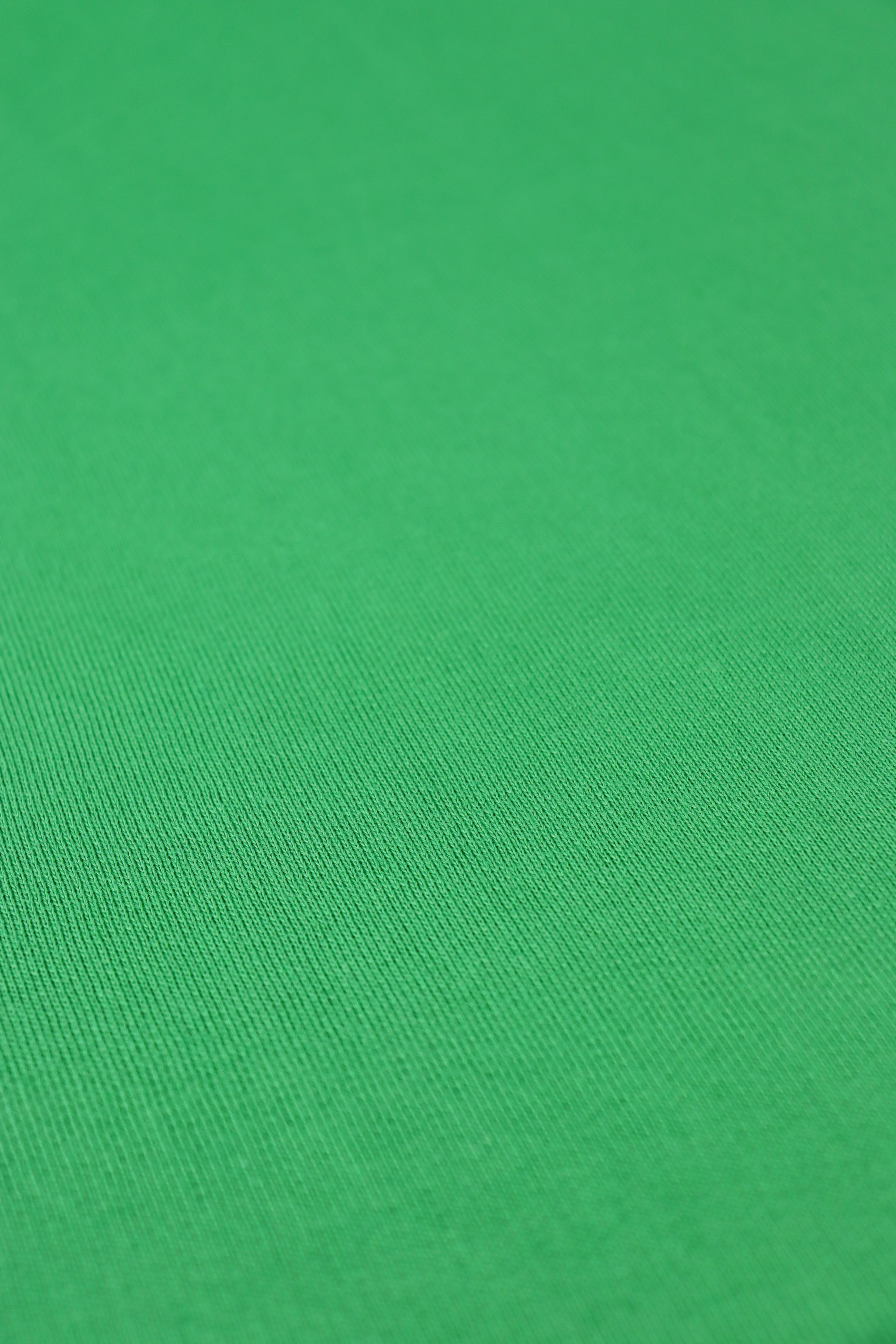 Apple Pop Green – 100% katoen French Terry stof – 180 cm breed