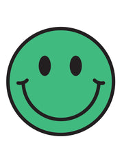 Apple Pop Green Smiley – Strijktransfers