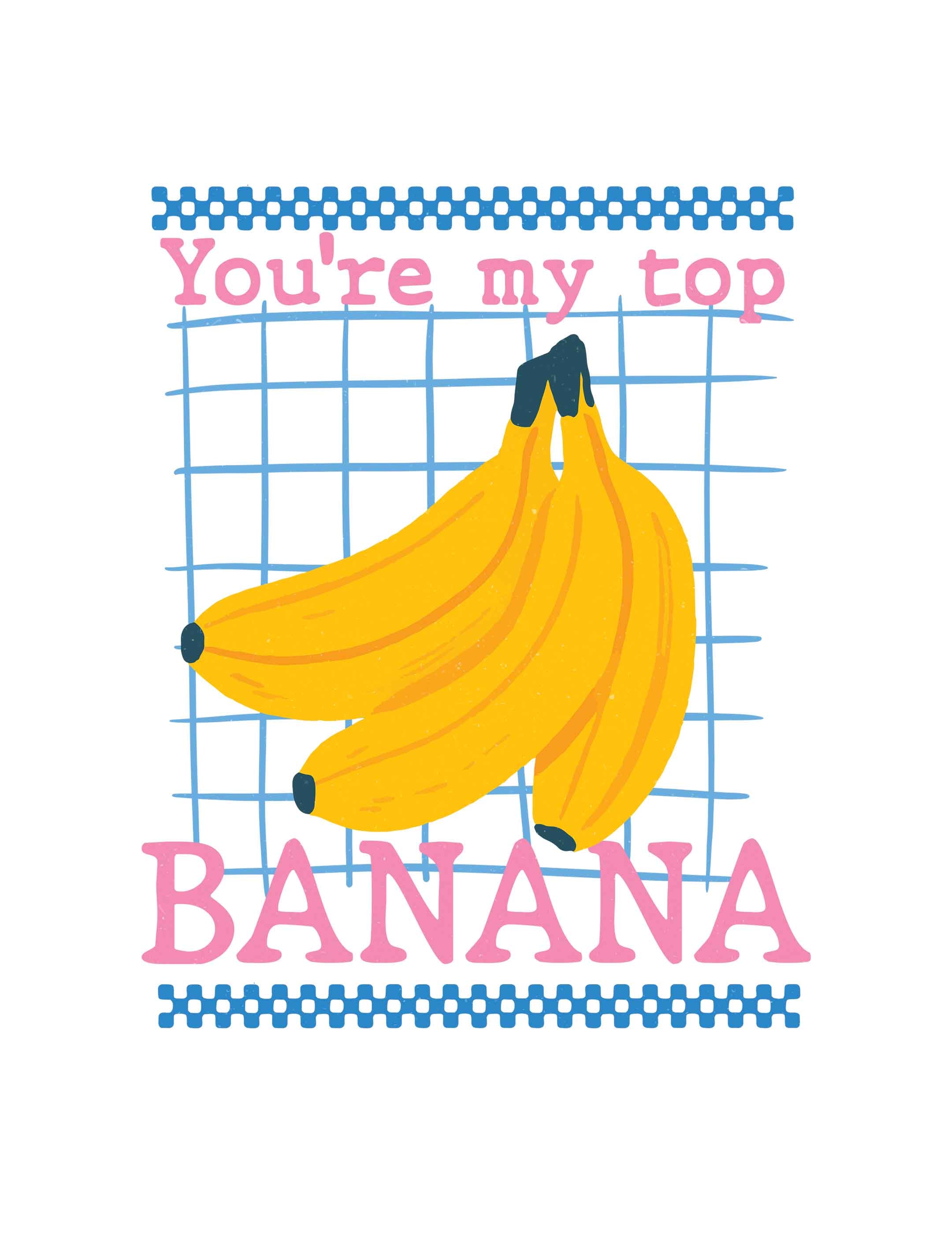 Banana – Fruit Parade – Strijktransfer
