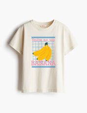 Banana – Fruit Parade – Strijktransfer – op een T-shirt