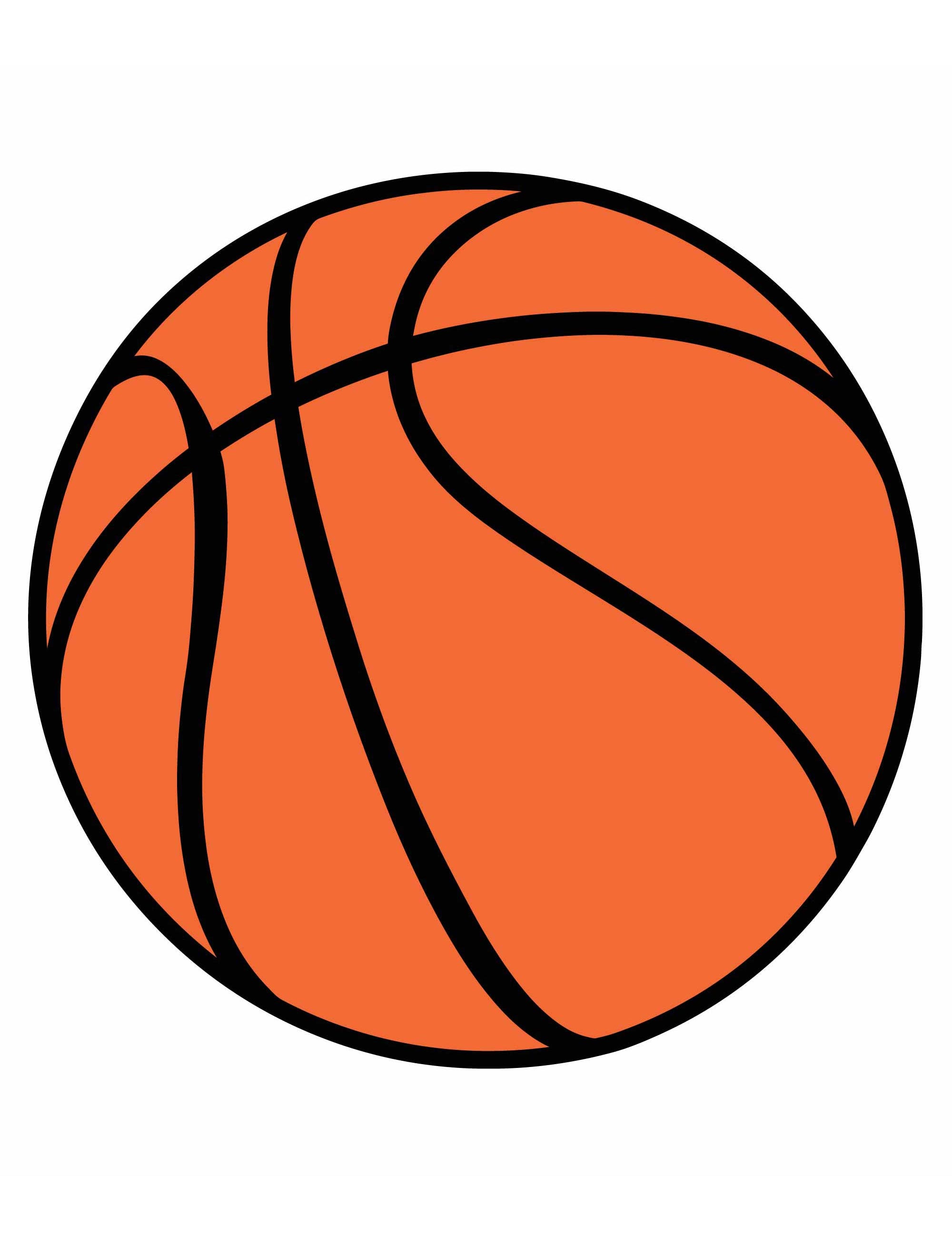 Basketbal – All-over transfervel