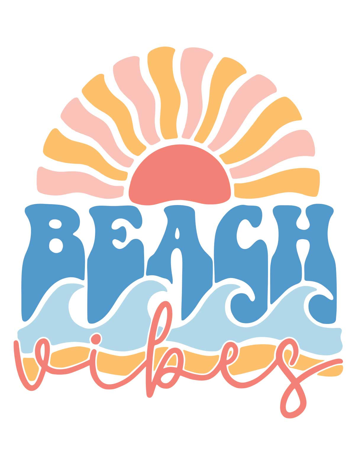 Beach Vibes - Salt & Sun Club – Strijktransfer