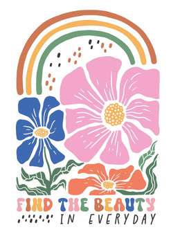 Beauty Everyday - Floral – Strijktransfer