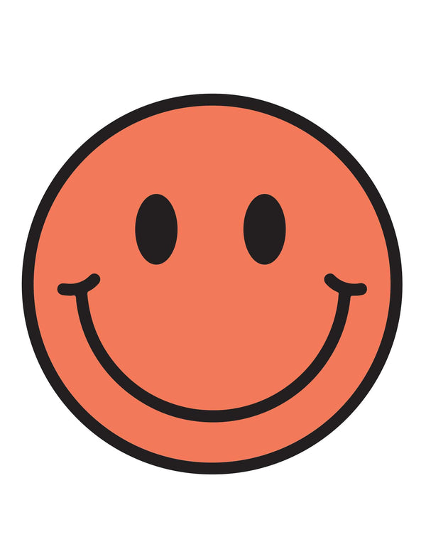 Bittersweet Orange Smiley – Strijktransfers