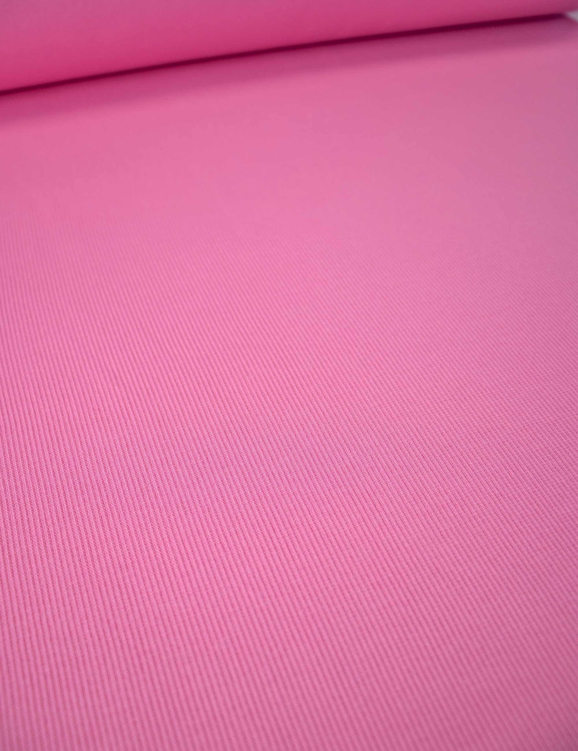 Bubble Pink | 2×1 ribbing | 125 cm wide