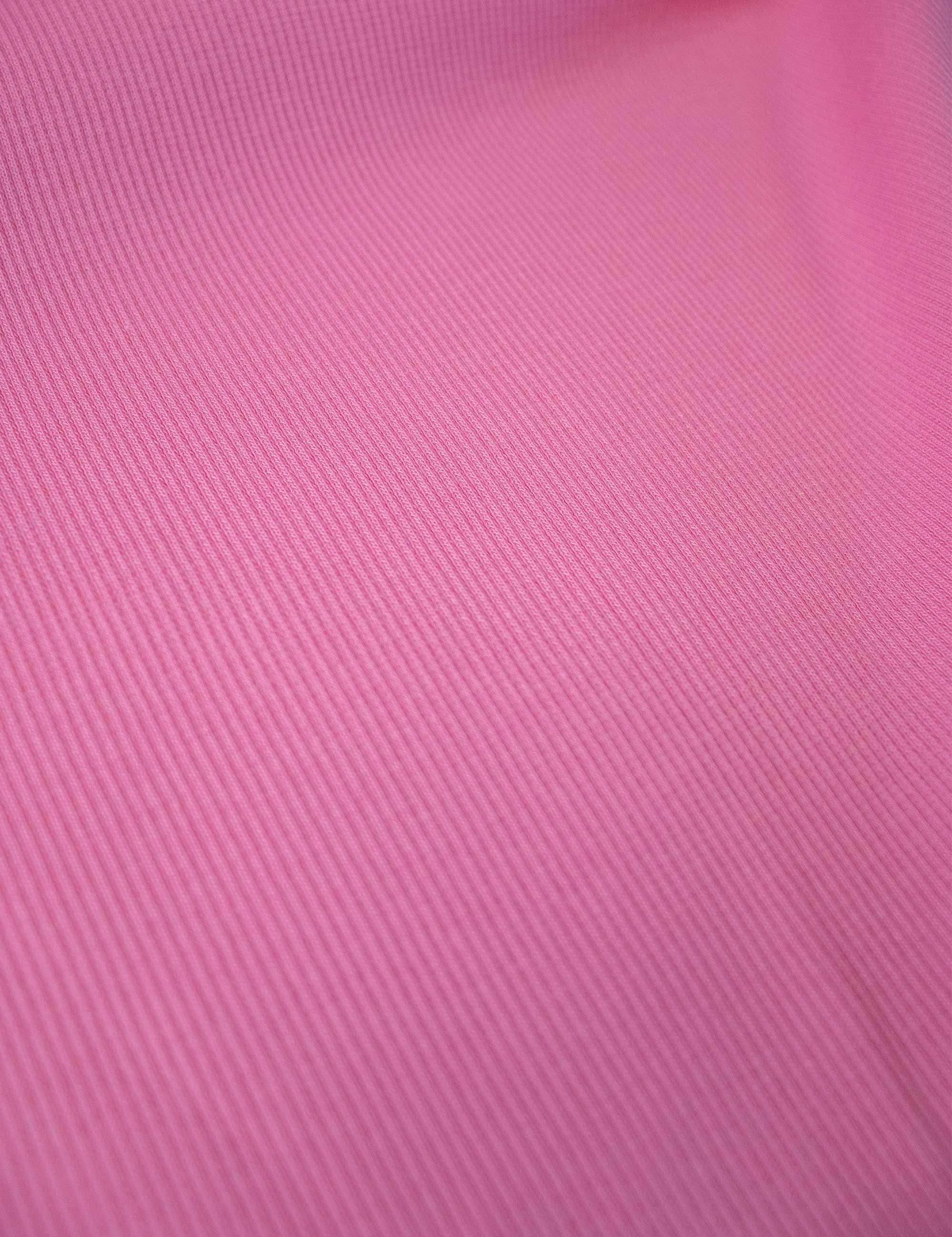 Bubble Pink | 2×1 ribbing | 125 cm wide