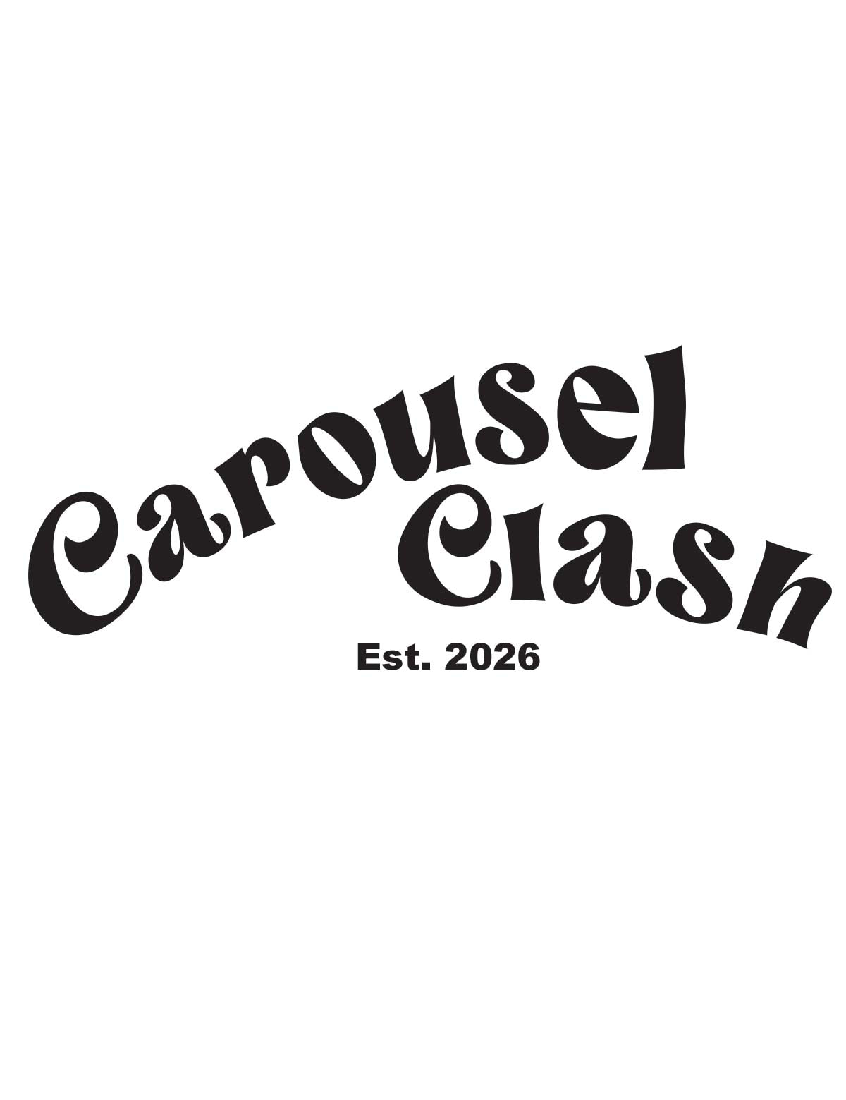 Carousel Clash – Strijktransfer – op een trui
