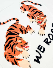 We Roar Tigers - Carousel Clash – Strijktransfer