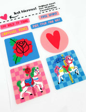 Carousel Horse - Carousel Clash – Strijklabels