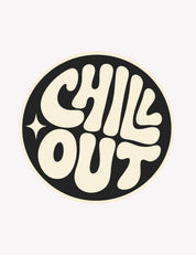 Chill Out – Good Mood Club – strijktransfer