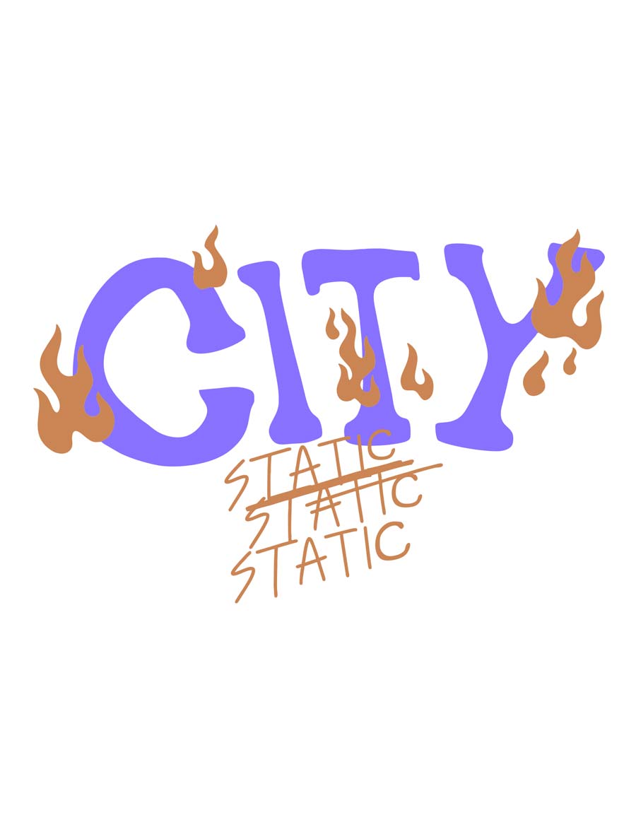 City Static S - Urban Noise – Strijktransfer