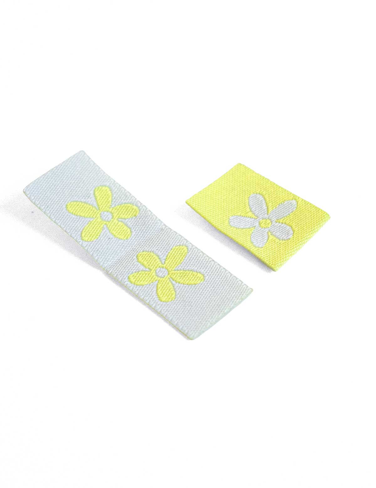 Daisy Yellow – Geweven naailabel